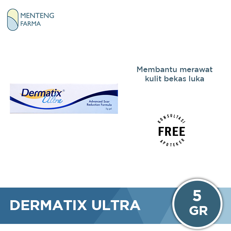 Dermatix Ultra Gel 5 gr - Penghilang Bekas Luka dan Perawatan Keloid