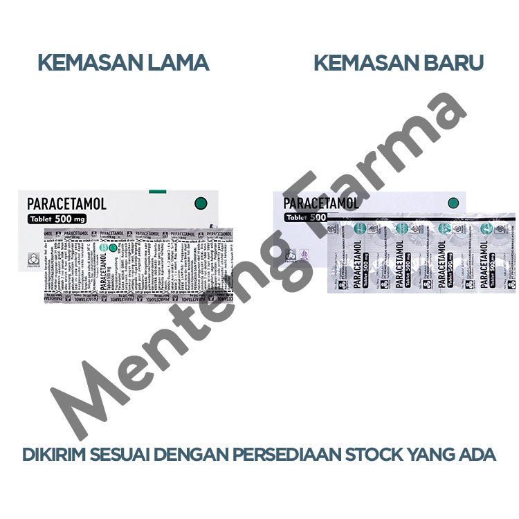 Paracetamol 500 mg Promed Strip 10 Tablet