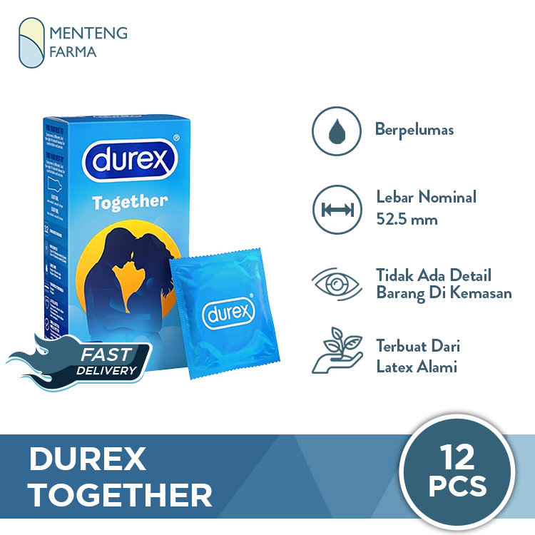 Kondom Durex Together - Isi 12