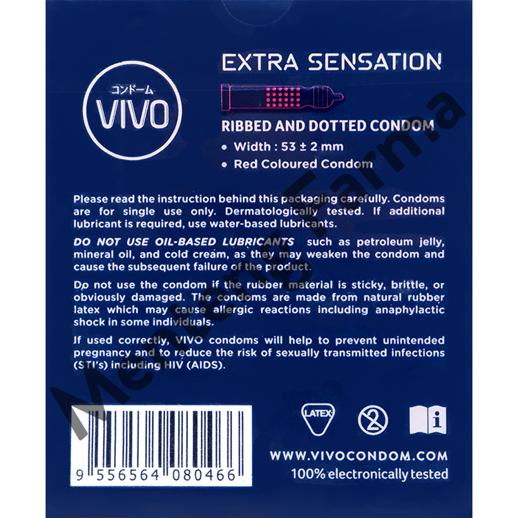 Kondom Vivo Extra Sensation