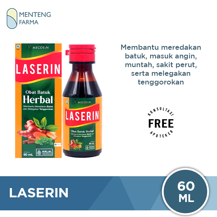Laserin 60 mL - Sirup Pereda Batuk