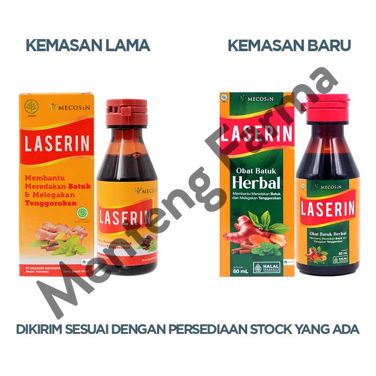 Laserin 60 mL - Sirup Pereda Batuk