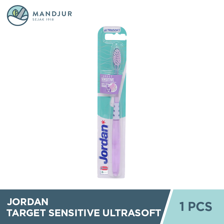 Jordan Oral Care Target Sensitive Ultrasoft - Sikat Gigi Dewasa