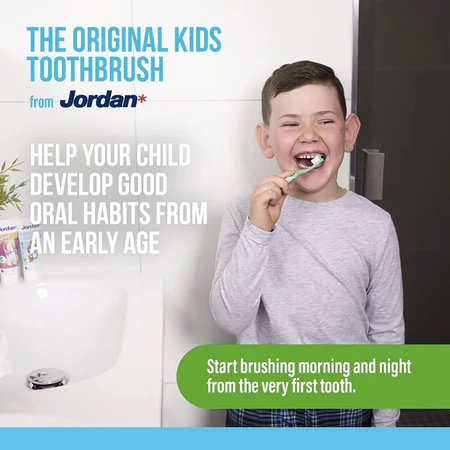 Jordan Oral Care Kids Buddy Supersoft (1-4 Years) - Sikat Gigi Anak