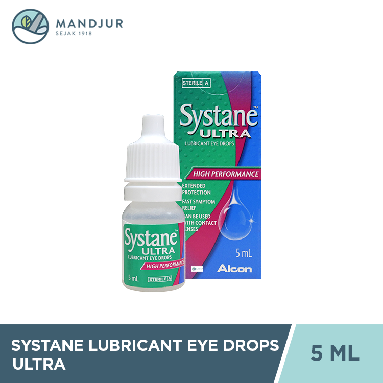 Systane Ultra Lubricant Eye Drops 5 mL - Cairan Tetes Mata