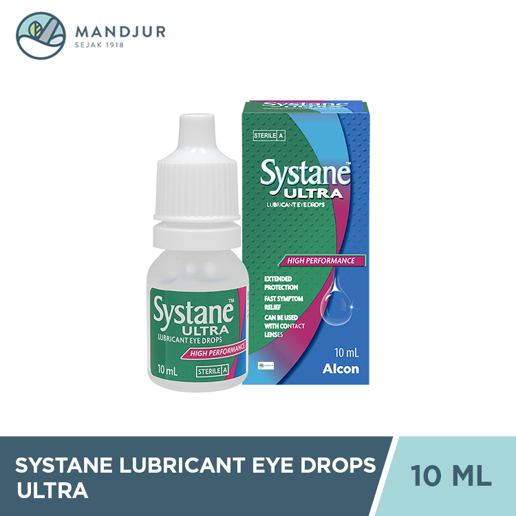 Systane Ultra Lubricant Eye Drops 10 mL - Cairan Tetes Mata