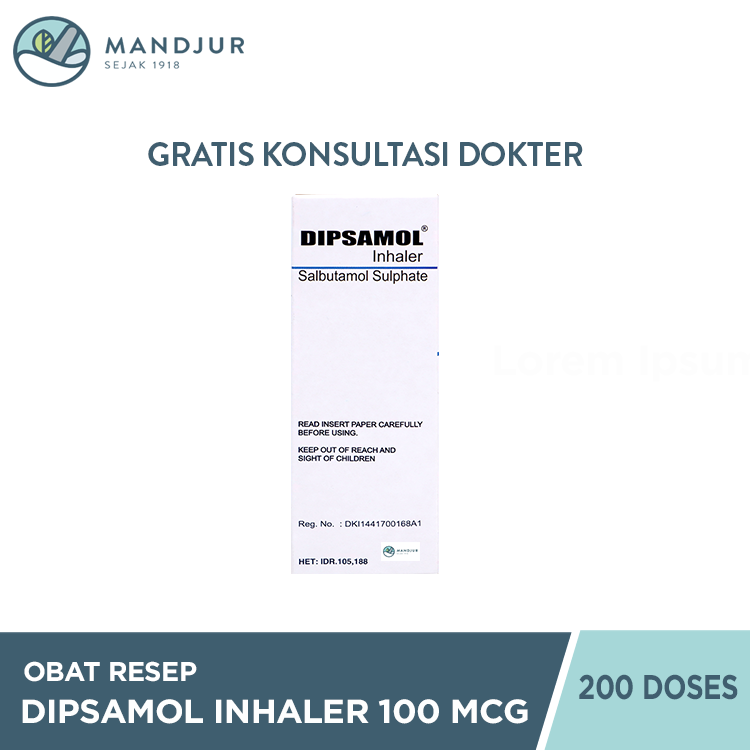 Dipsamol Inhaler 100 mcg