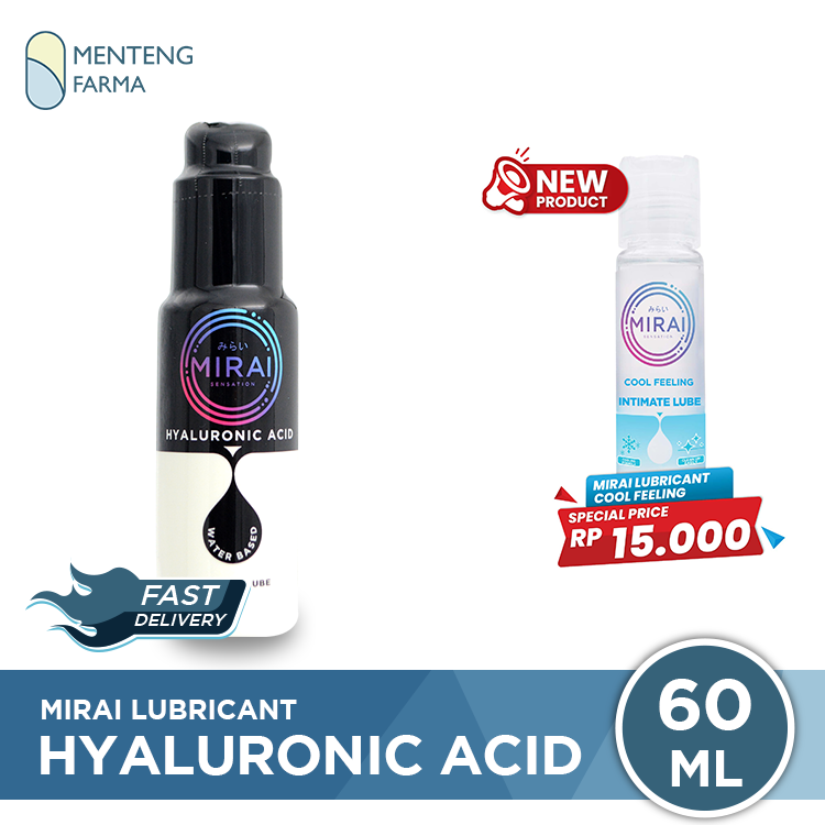 Mirai Sensation Hyaluronic Acid - Pelumas Lubricant Dengan Hyaluronic Acid
