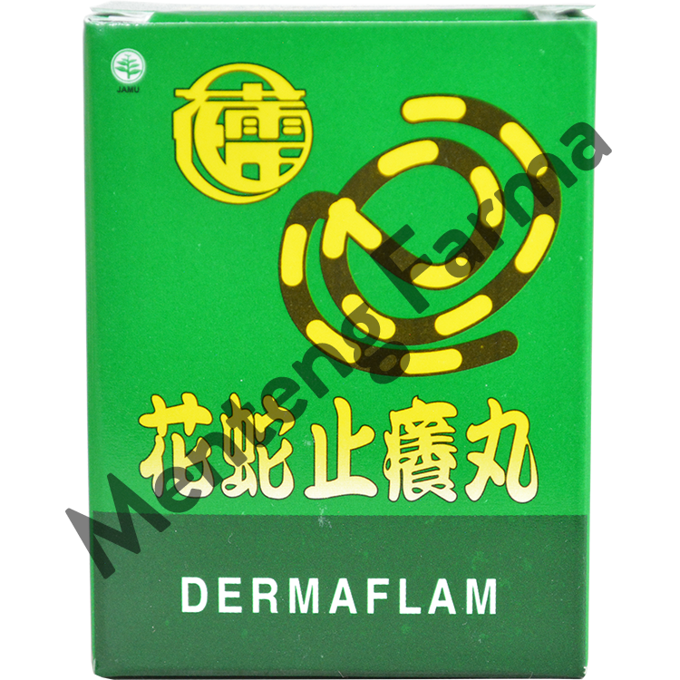 Dermaflam (Snake Itch Removing Pills) - Menteng Farma