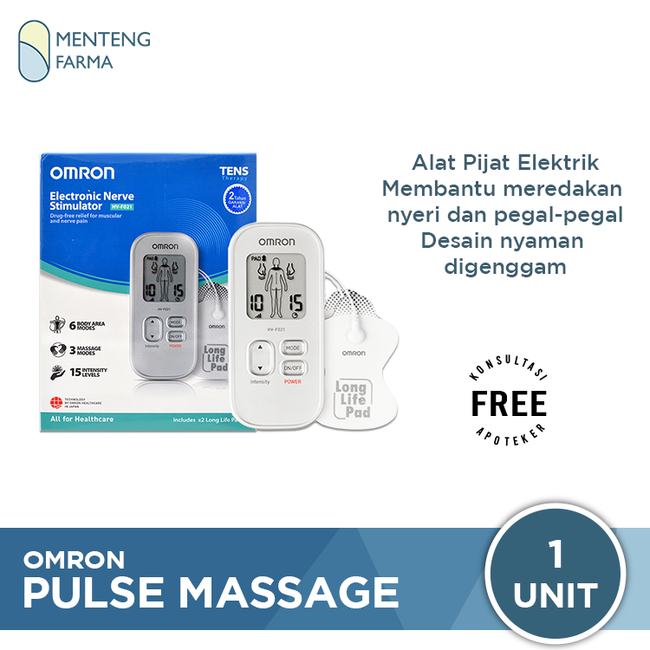 Omron Pulse Massager HV F021 - Alat Pijat Eletrik Omron - Menteng Farma