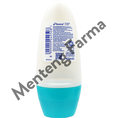 Rexona Anti-Perspirant Deodorant Roll On Shower Clean 45 ML - Bebas bau badan seharian - Menteng Farma