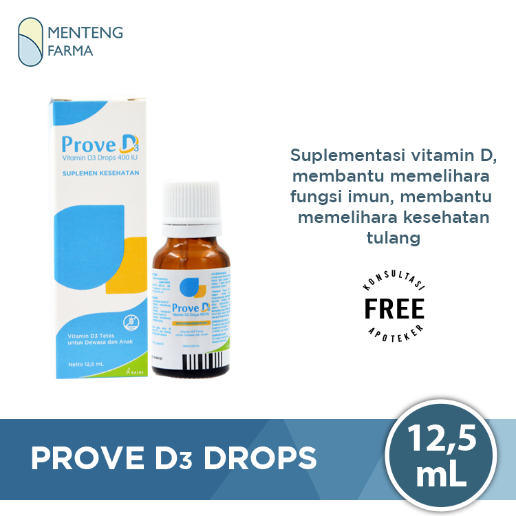 Prove D3 Drops 12.5 ml - Menteng Farma