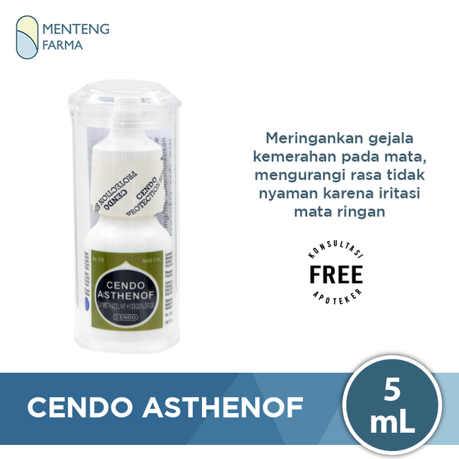 Cendo Asthenof 15 mg Eye Drops 5 ml - Menteng Farma