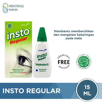 Insto Regular 15 ml - Obat Tetes Mata - Menteng Farma