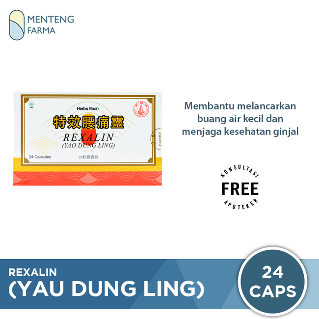 Rexalin (Yau Dung Ling) - Obat Nyeri Sendi, Sakit Pinggang, Pegal Linu - Menteng Farma