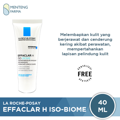 La Roche Posay Effaclar H Iso-Biome 40 mL - Pelembab Kulit Kering - Menteng Farma