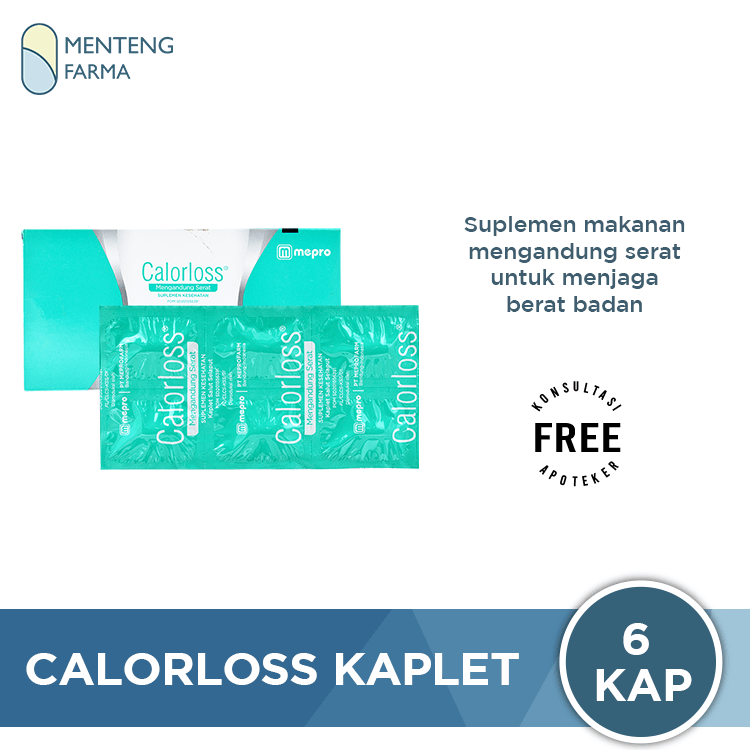 Calorloss 1000 mg 6 Tablet - Menteng Farma