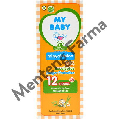 My Baby Minyak Telon Plus Long Protection 60 ml - Menteng Farma