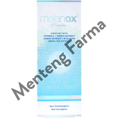 Melanox Premium Face UV Protector SPF 30 PA++ 25 Gr - Menteng Farma