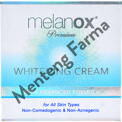 Melanox Premium Whitening Cream 14 Gr - Krim Pemutih Wajah - Menteng Farma