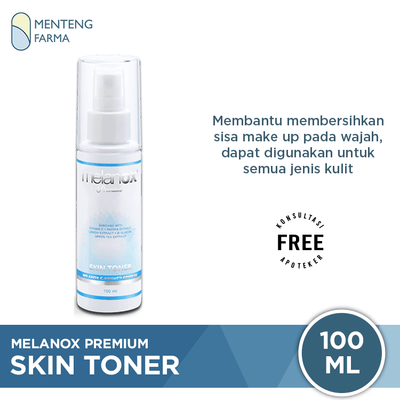 Melanox Premium Skin Toner Spray 100 ML - Pembersih Wajah - Menteng Farma