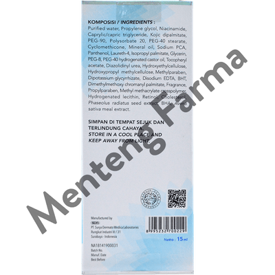 Melanox Premium Whitening Serum 15 ML - Serum Pemutih Wajah - Menteng Farma