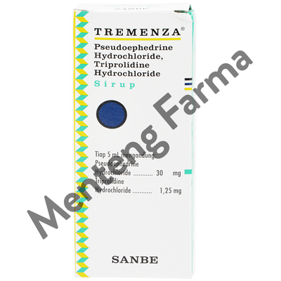 Tremenza Sirup 60 mL - Sirup Obat Flu Alergi ISPA - Menteng Farma