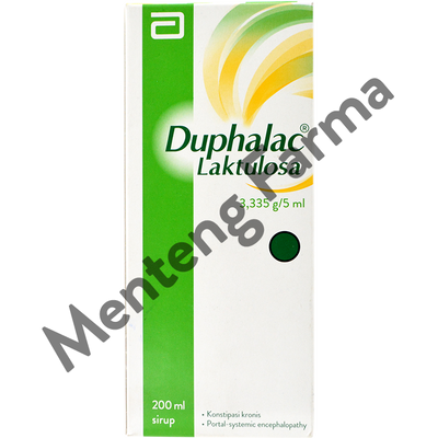 Duphalac Laktulosa Sirup 200 mL - Obat Pencahar / Sembelit / Konstipasi - Menteng Farma