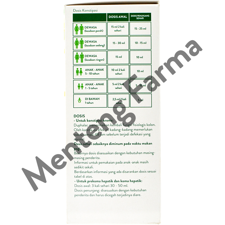 Duphalac Laktulosa Sirup 200 mL - Obat Pencahar / Sembelit / Konstipasi - Menteng Farma