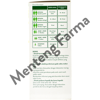 Duphalac Laktulosa Sirup 200 mL - Obat Pencahar / Sembelit / Konstipasi - Menteng Farma