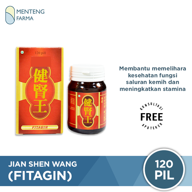 Jian Shen Wang (Fitagin) - Obat Herbal Kesuburan Pria - Menteng Farma