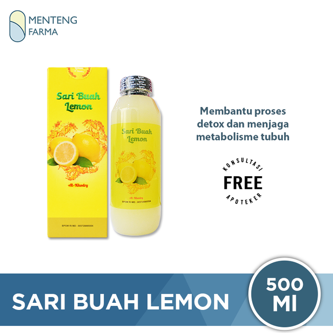 Squeaky (Sari Lemon Murni) - Penurun Berat Badan Dan Detox - Menteng Farma