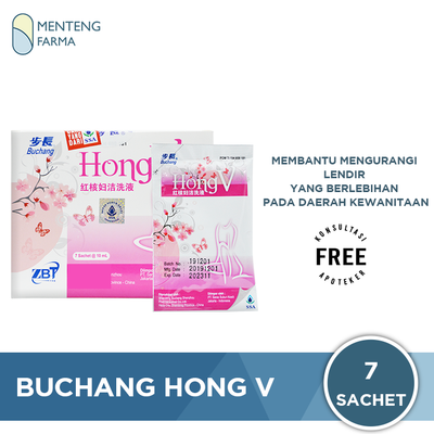 Buchang Hong V - Cairan Obat Untuk Mengurangi Lendir Keputihan - Menteng Farma