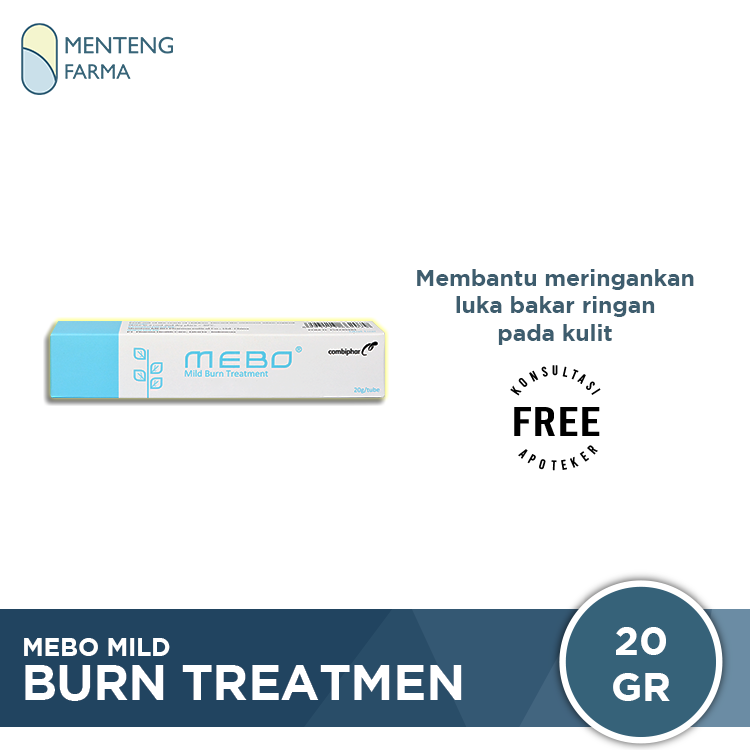 Mebo Salep Luka Bakar 20 Gram - Menteng Farma