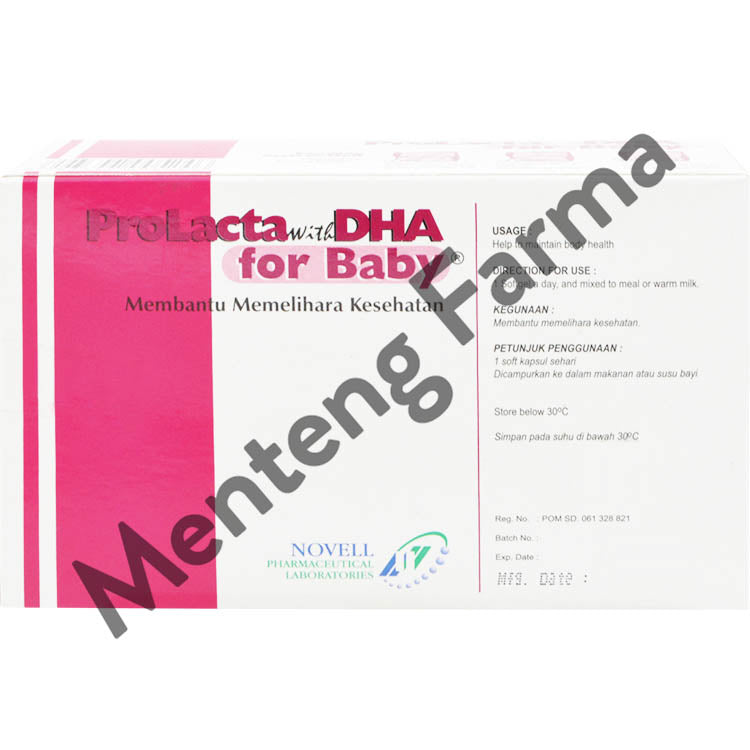 Prolacta With DHA For Baby 10 Kapsul - Suplemen Kesehatan Bayi - Menteng Farma
