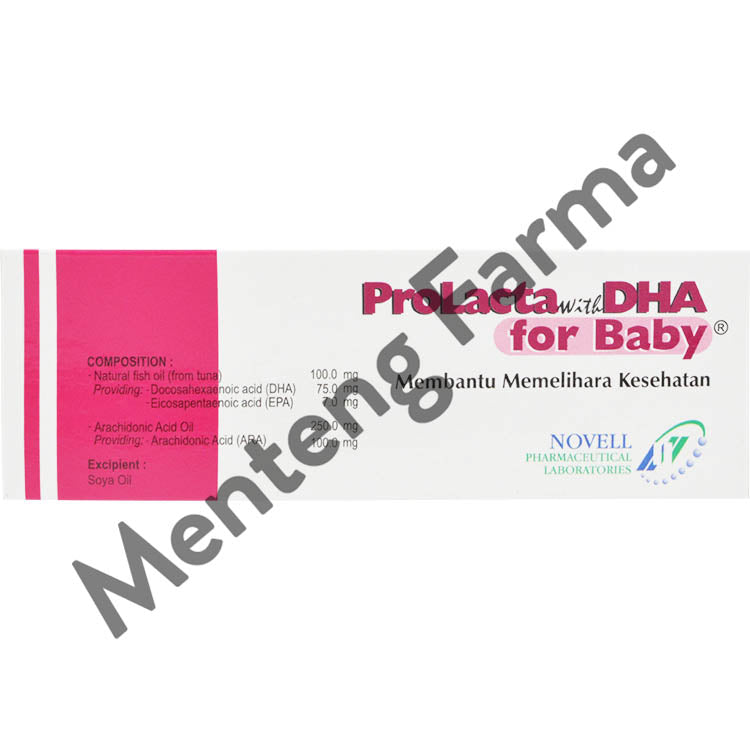 Prolacta With DHA For Baby 10 Kapsul - Suplemen Kesehatan Bayi - Menteng Farma