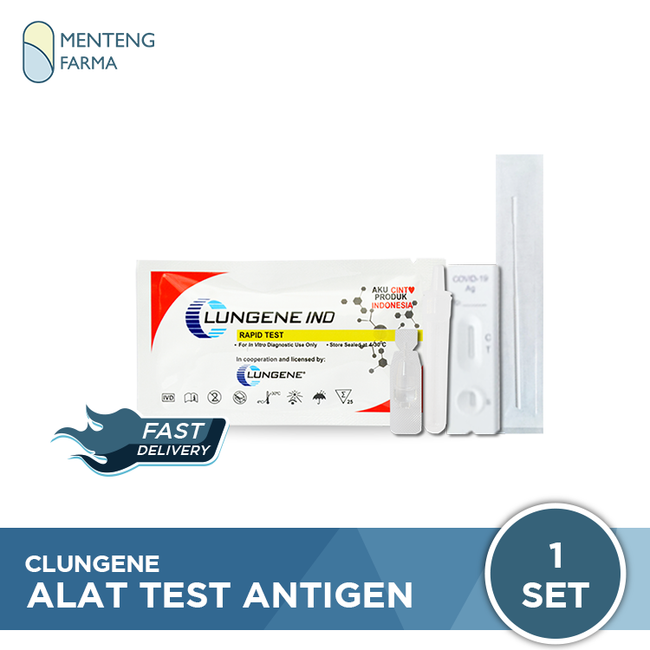 Alat Test Antigen Clungene 1 Set | Clungene Alat Test Antigen - Menteng Farma