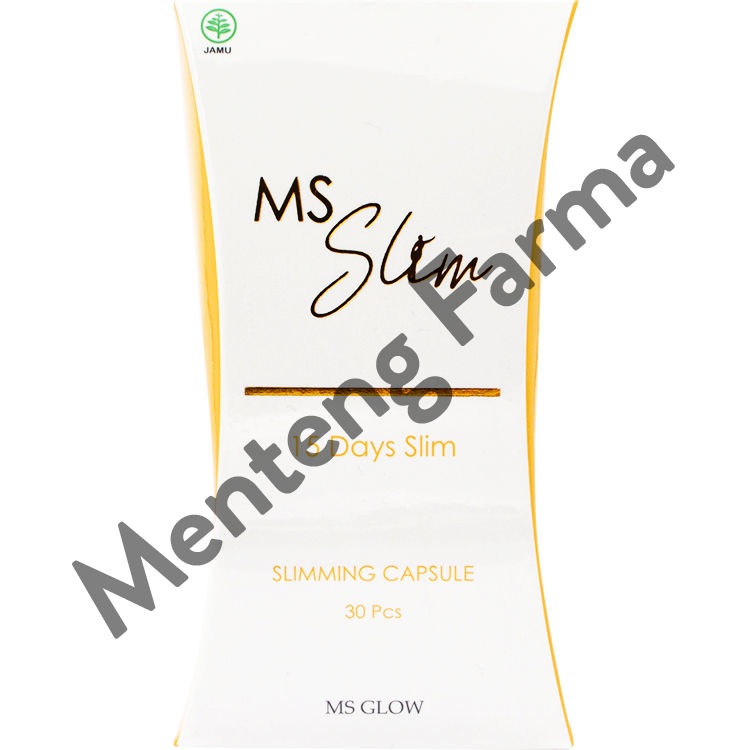 Ms Glow Slimming Capsule - Ms Slim Kapsul Penurun Berat Badan dan Lemak Tubuh - Menteng Farma