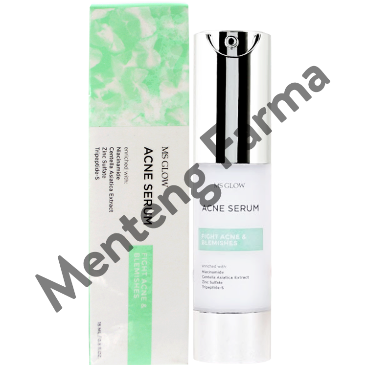 Ms Glow Acne Serum 15 mL - Membantu Merawat Kulit Berjerawat - Menteng Farma