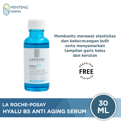 La Roche Posay Hyalu B5 Anti Aging Serum 30 mL - Serum Anti Aging dan Kekenyalan Kulit Wajah - Menteng Farma