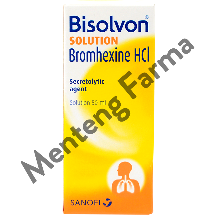 Bisolvon Solution 50 ML - Larutan Pengencer Dahak - Menteng Farma