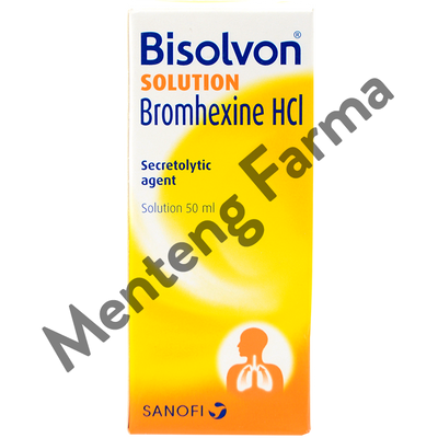 Bisolvon Solution 50 ML - Larutan Pengencer Dahak - Menteng Farma