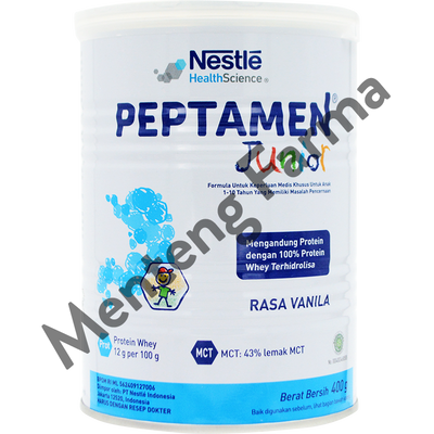 Peptamen Junior 400 Gram - Susu Formula Khusus Anak Dengan Gangguan Pencernaan - Menteng Farma