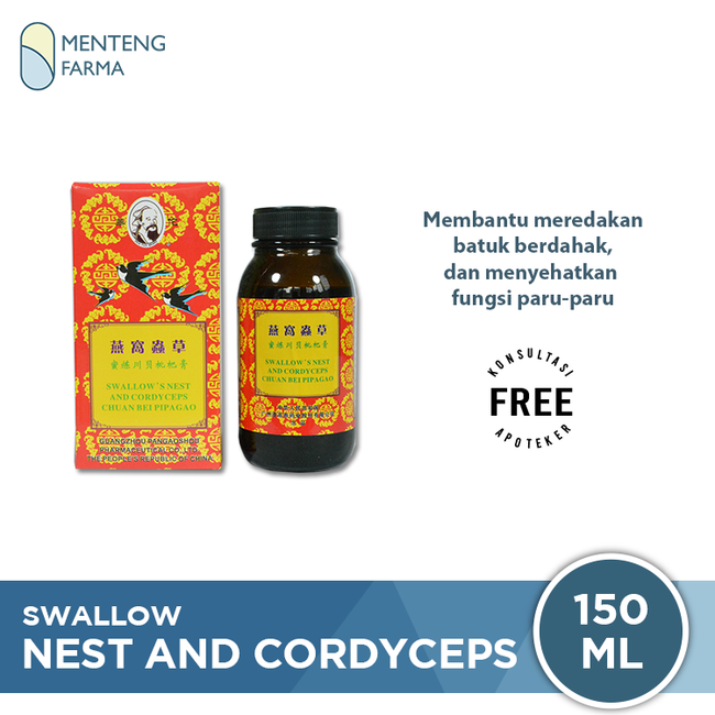 Swallow?? Nest and Cordyceps Chuanbei Pipagao - Menteng Farma