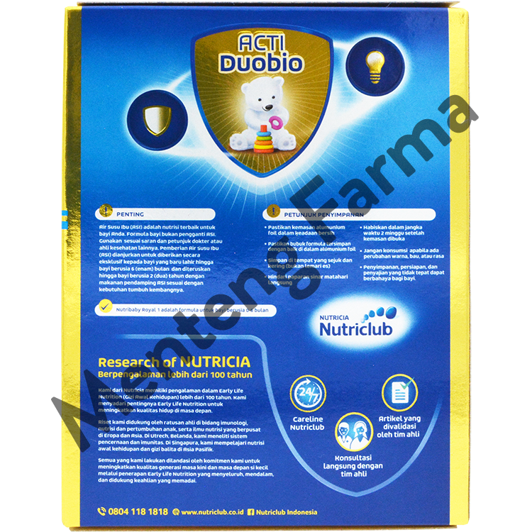 Nutribaby Royal 1 Formula Bayi Bubuk 400 gr - Menteng Farma