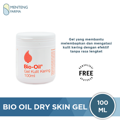 Bio Oil Dry Skin Gel 100 mL - Gel Pelembap Kulit Kering - Menteng Farma