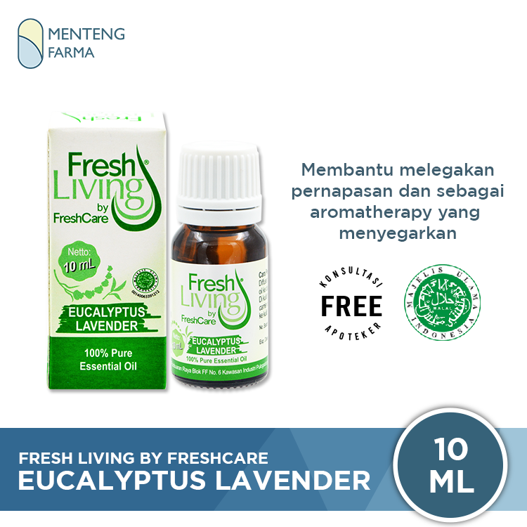 FreshCare Fresh Living Essential Oil Eucalyptus Lavender 10 mL - Menteng Farma