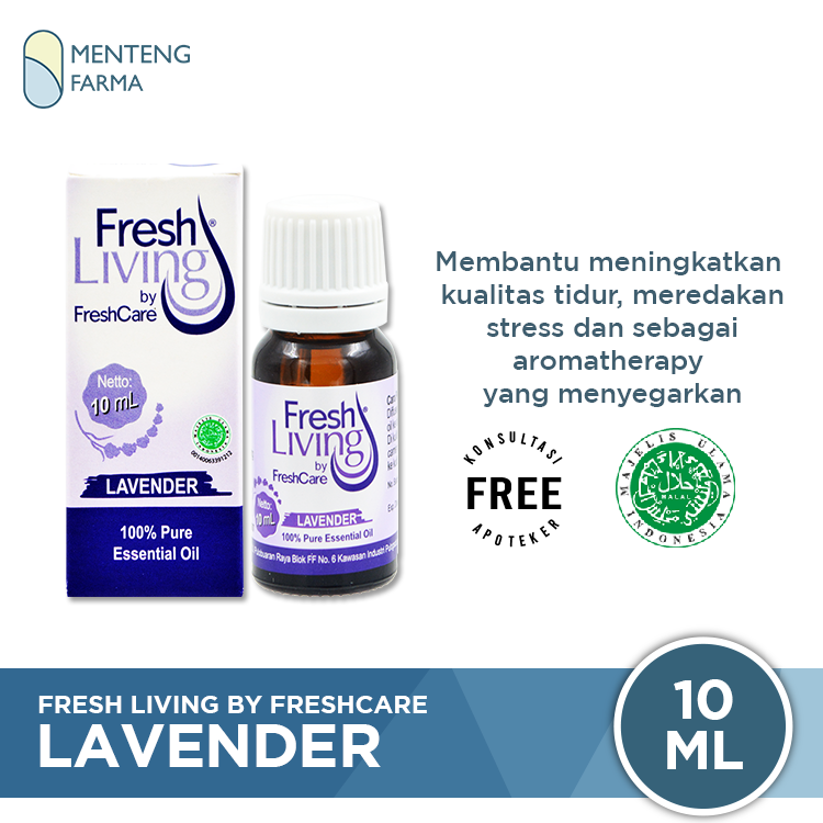 FreshCare Fresh Living Essential Oil Lavender 10 mL - Menteng Farma