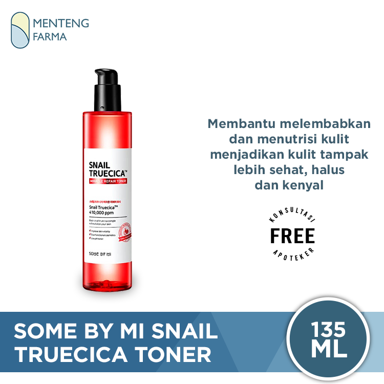 SOME BY MI Snail Truecica Miracle Repair Toner 135 mL - Toner Pencerah dan Pelembap - Menteng Farma