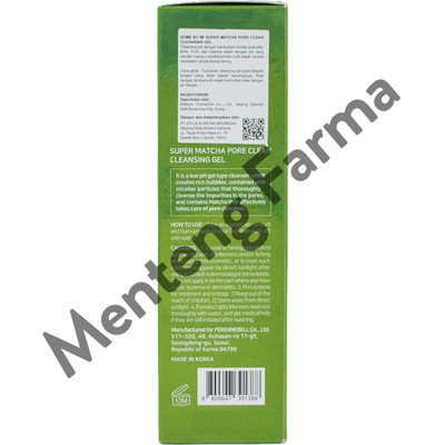 SOME BY MI Super Matcha Pore Clean Cleansing Gel 100 mL - Gel Pembersih Pori-Pori Wajah - Menteng Farma